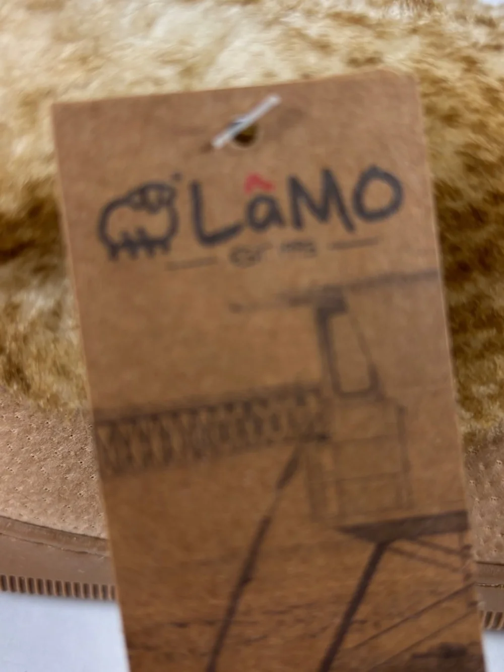 LAMO, bootie slippers, in chestnut, Men's Size 7